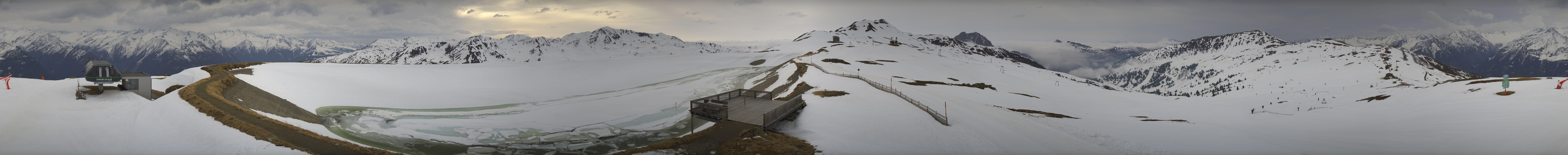 Archived image Webcam Wildkogel Arena - Braunkogellift