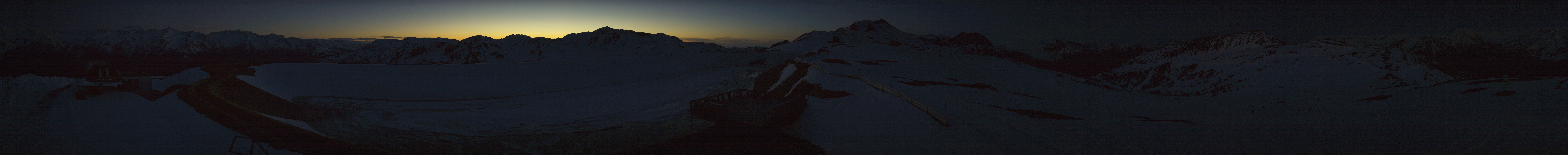 Archiv Foto Webcam Wildkogel Arena: Braunkogellift und Wildkogel