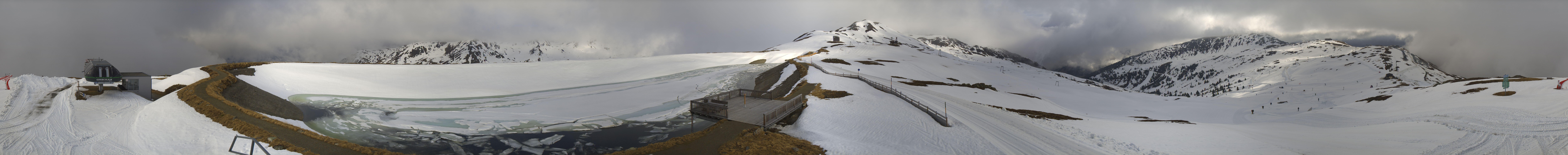 Archiv Foto Webcam Wildkogel Arena: Braunkogellift und Wildkogel