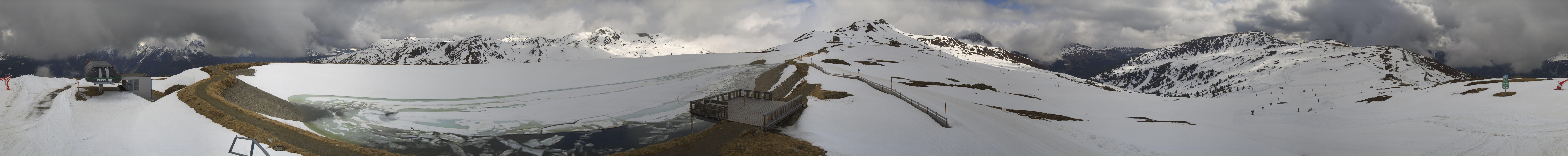 Archiv Foto Webcam Wildkogel Arena: Braunkogellift und Wildkogel