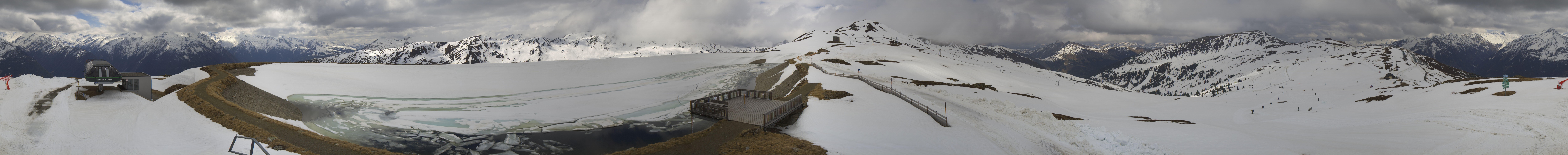 Archiv Foto Webcam Wildkogel Arena: Braunkogellift und Wildkogel