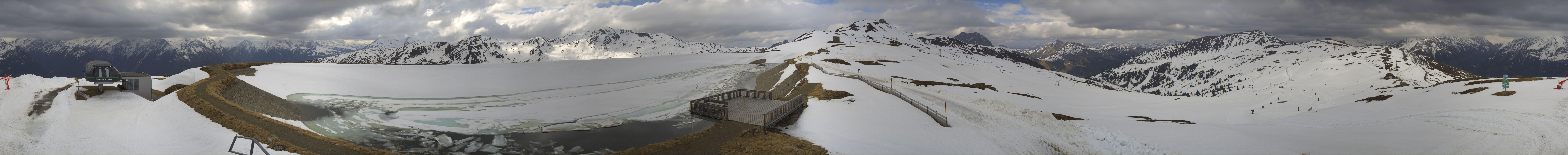 Archiv Foto Webcam Wildkogel Arena: Braunkogellift und Wildkogel