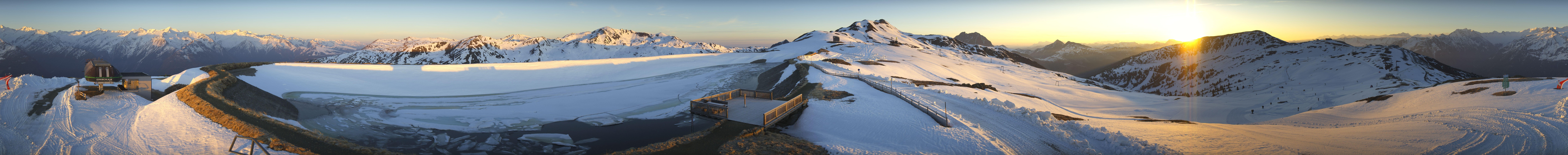 Archiv Foto Webcam Wildkogel Arena: Braunkogellift und Wildkogel