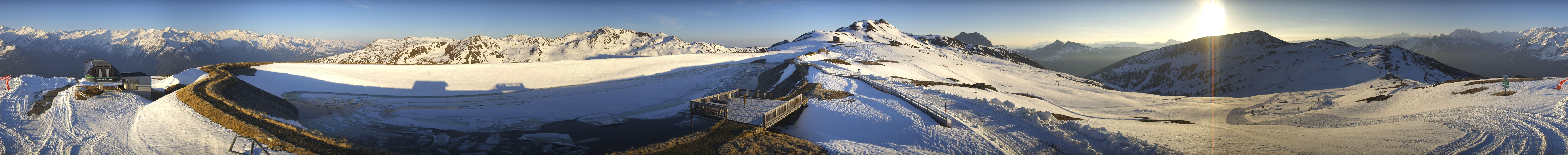 Archiv Foto Webcam Wildkogel Arena: Braunkogellift und Wildkogel