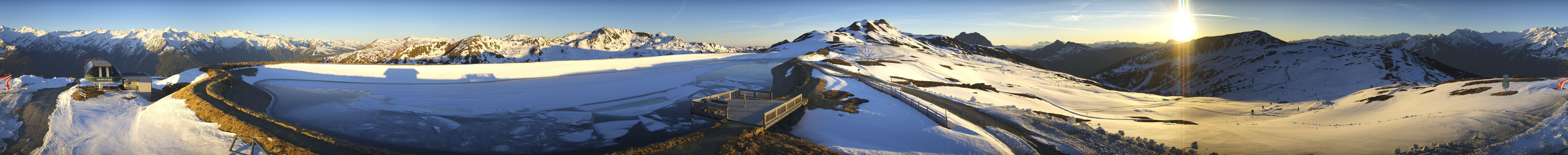 Archiv Foto Webcam Wildkogel Arena: Braunkogellift und Wildkogel