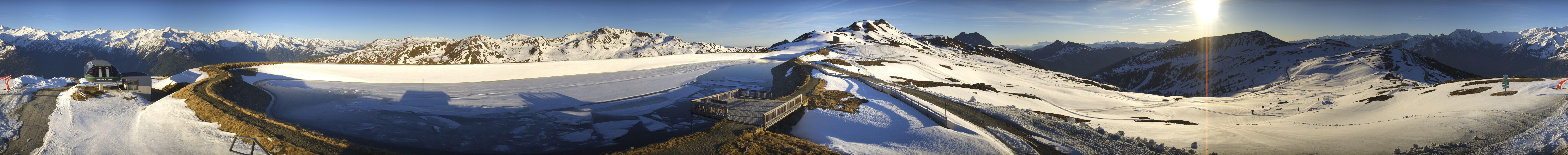 Archiv Foto Webcam Wildkogel Arena: Braunkogellift und Wildkogel