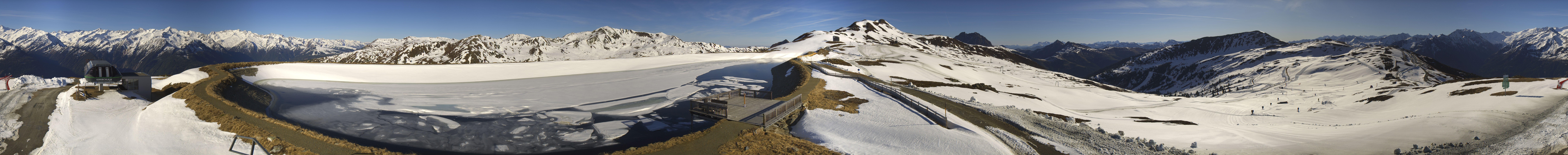 Archiv Foto Webcam Wildkogel Arena: Braunkogellift und Wildkogel