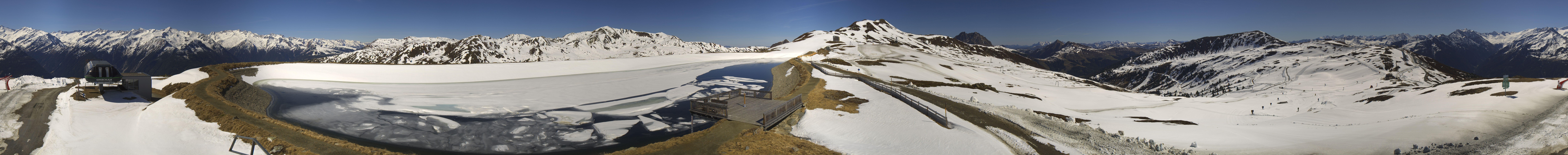 Archiv Foto Webcam Wildkogel Arena: Braunkogellift und Wildkogel