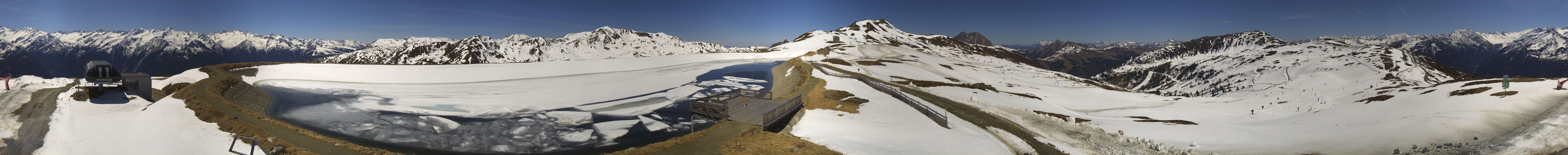 Archiv Foto Webcam Wildkogel Arena: Braunkogellift und Wildkogel