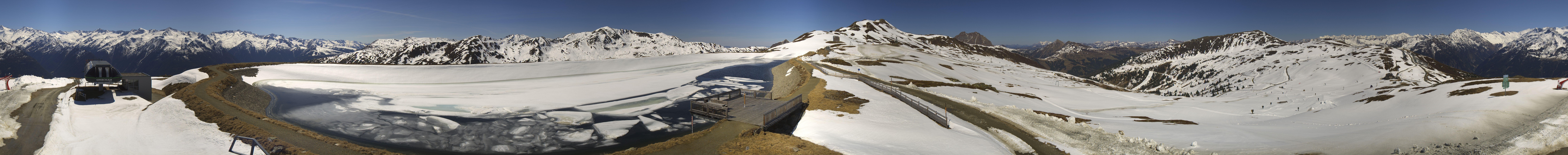 Archiv Foto Webcam Wildkogel Arena: Braunkogellift und Wildkogel