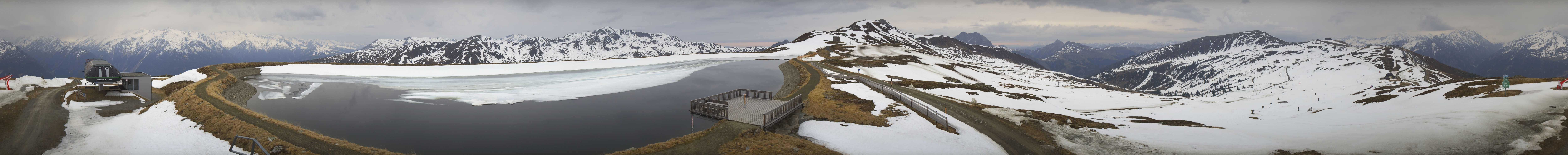 Archived image Webcam Wildkogel Arena - Braunkogellift