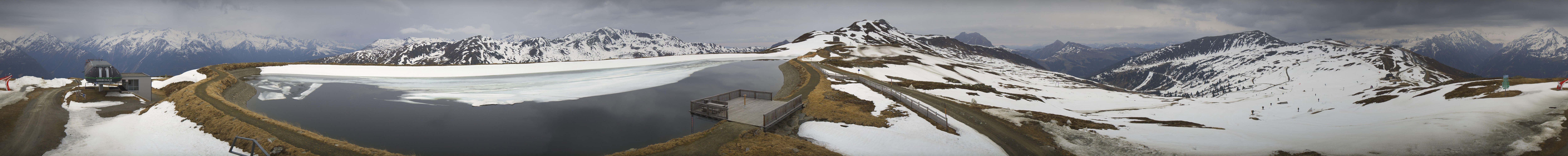 Archived image Webcam Wildkogel Arena - Braunkogellift