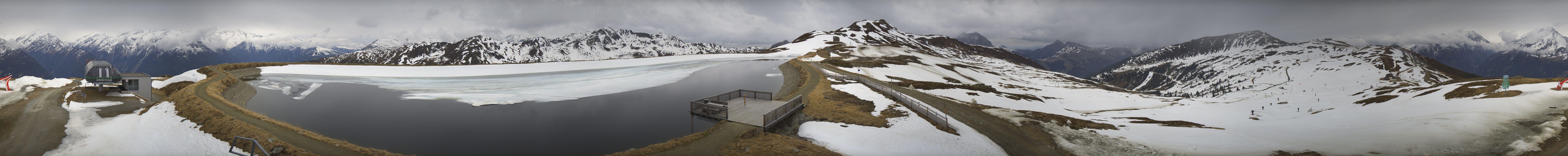 Archived image Webcam Wildkogel Arena - Braunkogellift