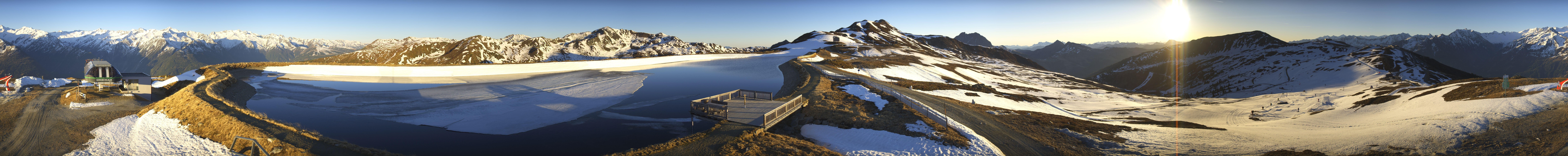 Archiv Foto Webcam Wildkogel Arena: Braunkogellift und Wildkogel