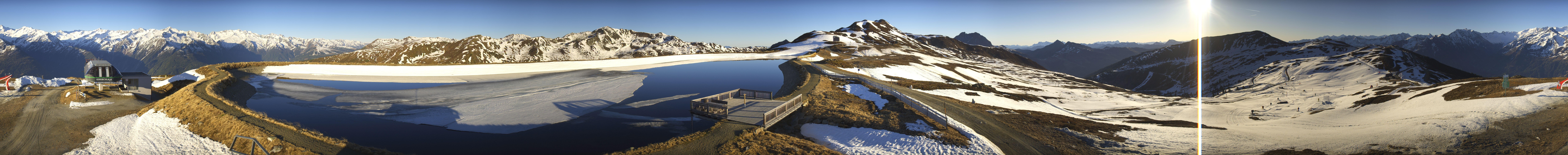 Archiv Foto Webcam Wildkogel Arena: Braunkogellift und Wildkogel