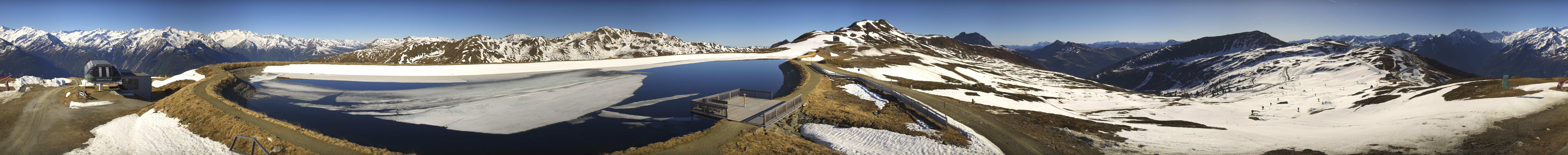 Archiv Foto Webcam Wildkogel Arena: Braunkogellift und Wildkogel