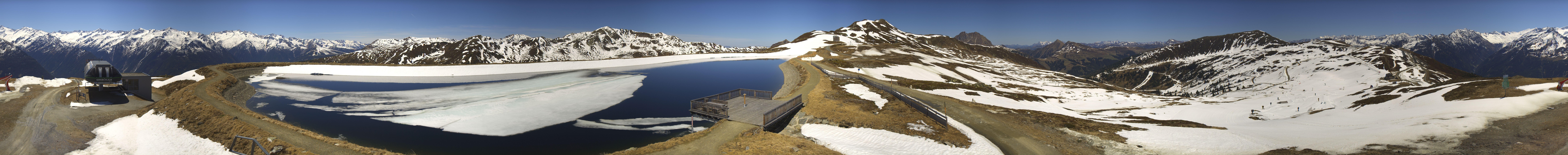 Archiv Foto Webcam Wildkogel Arena: Braunkogellift und Wildkogel