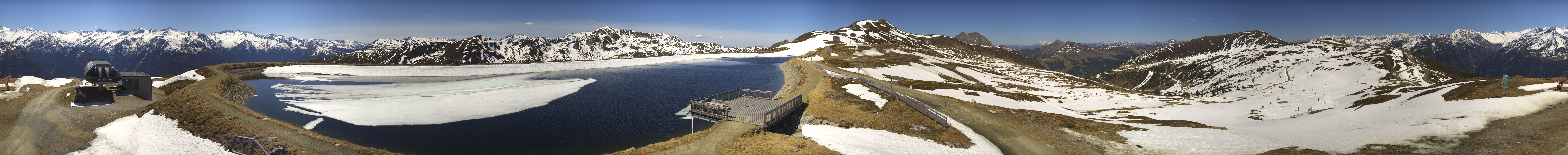Archiv Foto Webcam Wildkogel Arena: Braunkogellift und Wildkogel