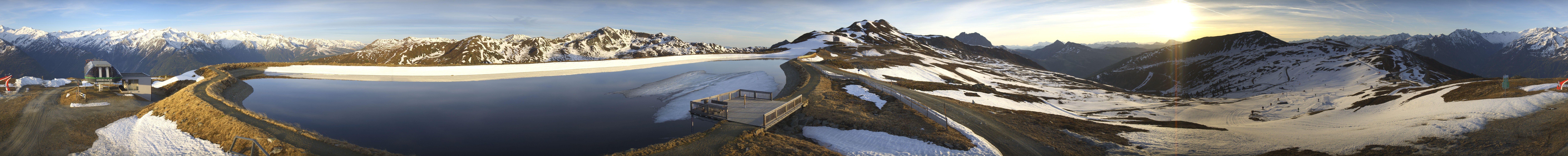Archiv Foto Webcam Wildkogel Arena: Braunkogellift und Wildkogel