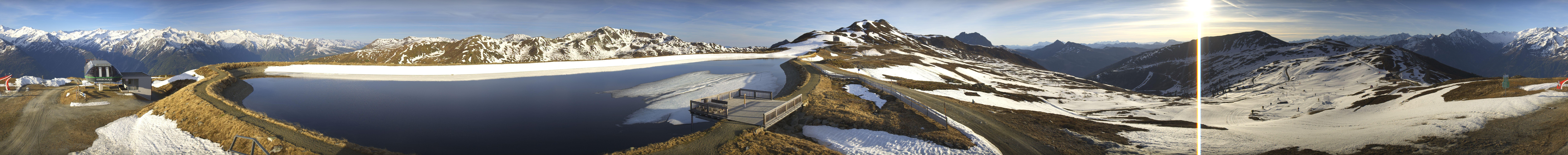 Archiv Foto Webcam Wildkogel Arena: Braunkogellift und Wildkogel