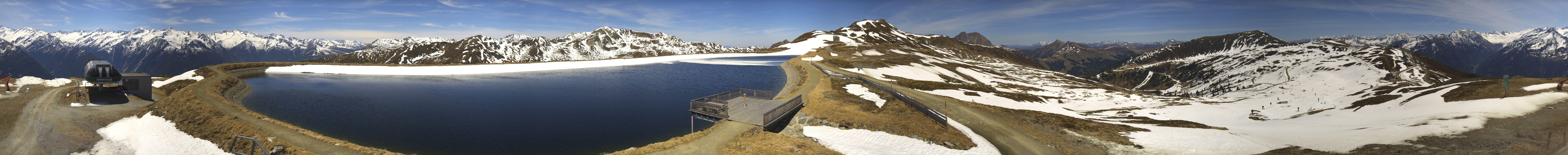 Archiv Foto Webcam Wildkogel Arena: Braunkogellift und Wildkogel