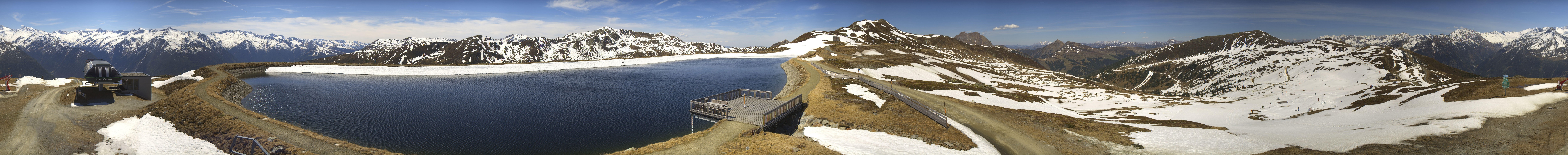 Archiv Foto Webcam Wildkogel Arena: Braunkogellift und Wildkogel