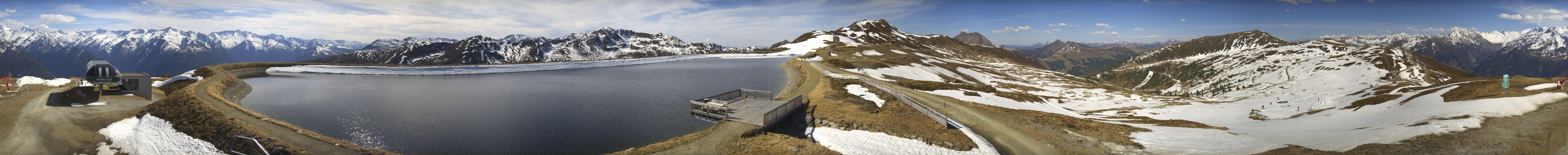 Archiv Foto Webcam Wildkogel Arena: Braunkogellift und Wildkogel