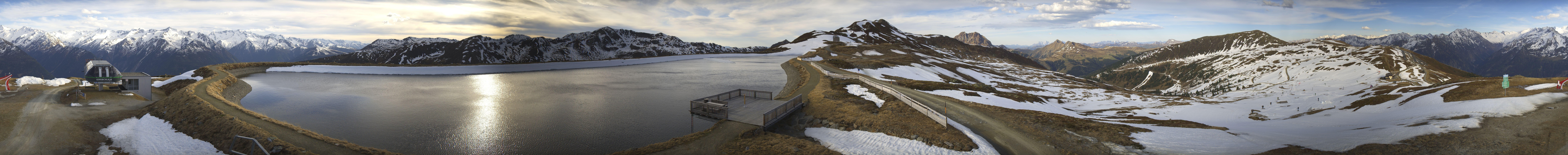 Archiv Foto Webcam Wildkogel Arena: Braunkogellift und Wildkogel
