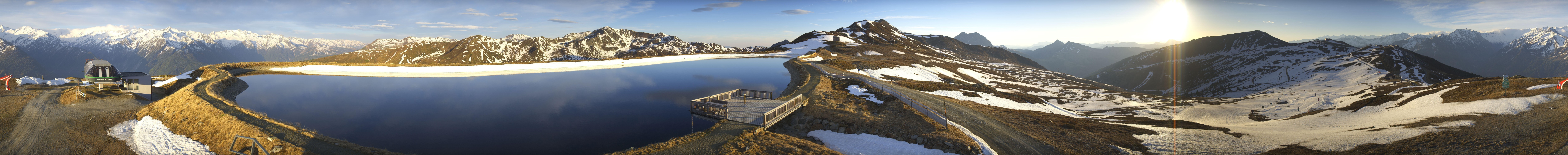 Archiv Foto Webcam Wildkogel Arena: Braunkogellift und Wildkogel