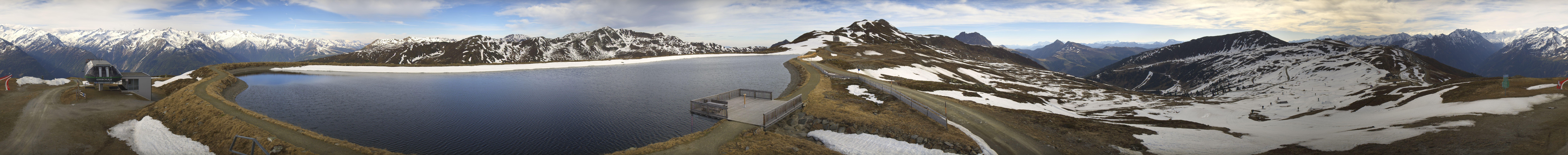 Archiv Foto Webcam Wildkogel Arena: Braunkogellift und Wildkogel