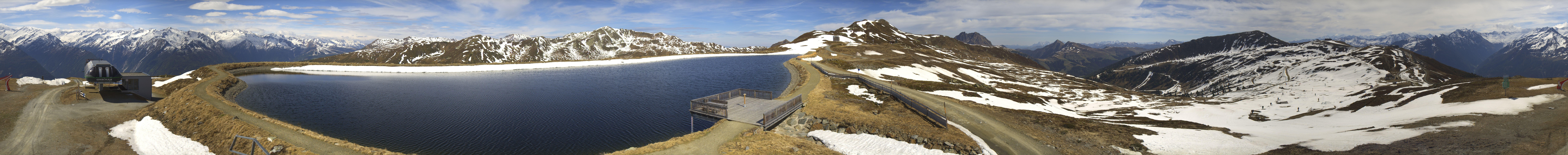 Archiv Foto Webcam Wildkogel Arena: Braunkogellift und Wildkogel