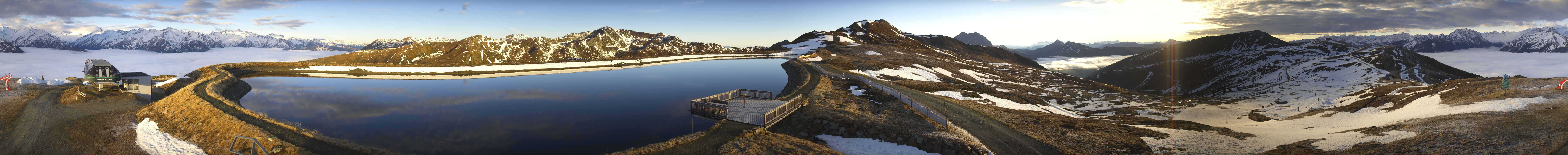Archiv Foto Webcam Wildkogel Arena: Braunkogellift und Wildkogel