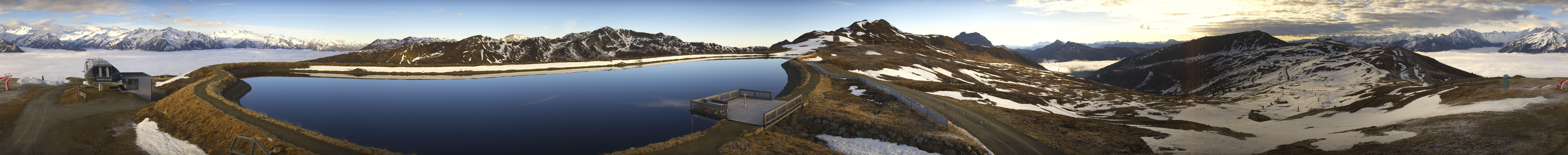 Archiv Foto Webcam Wildkogel Arena: Braunkogellift und Wildkogel
