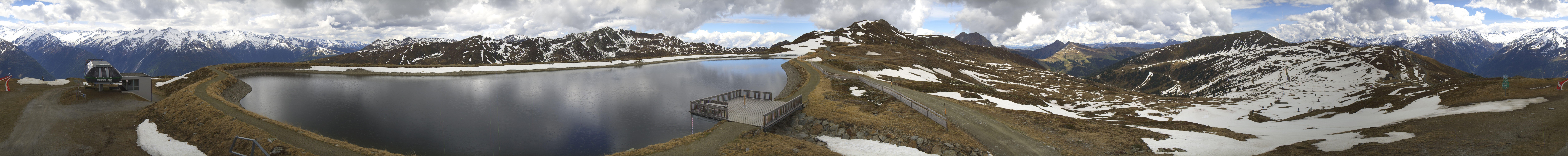 Archiv Foto Webcam Wildkogel Arena: Braunkogellift und Wildkogel
