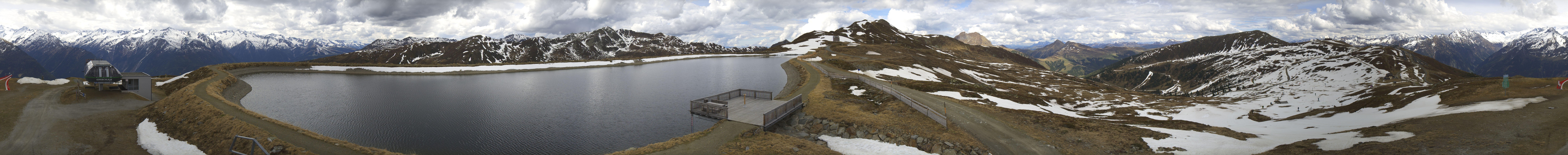 Archiv Foto Webcam Wildkogel Arena: Braunkogellift und Wildkogel