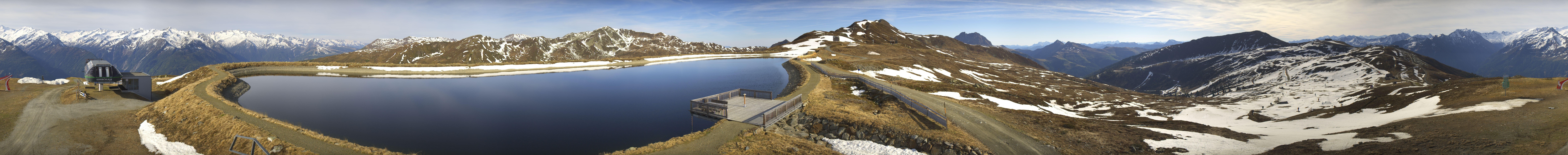 Archiv Foto Webcam Wildkogel Arena: Braunkogellift und Wildkogel