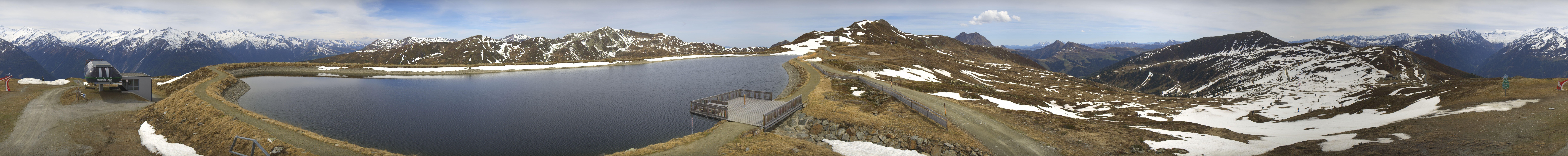 Archiv Foto Webcam Wildkogel Arena: Braunkogellift und Wildkogel