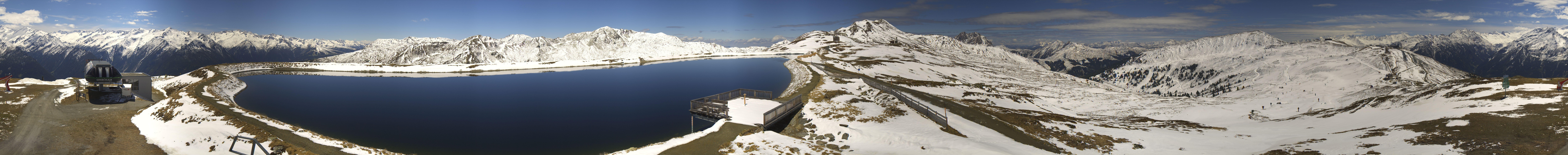 Archiv Foto Webcam Wildkogel Arena: Braunkogellift und Wildkogel