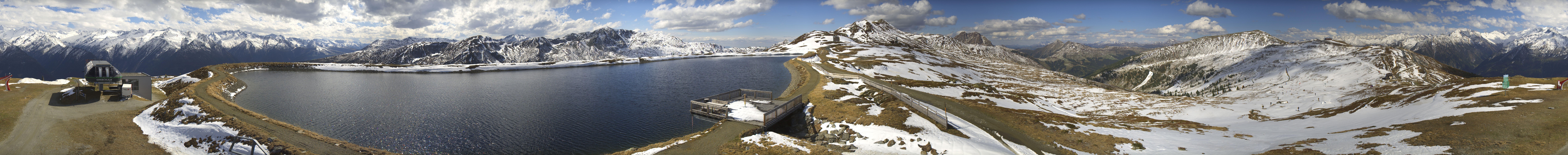 Archiv Foto Webcam Wildkogel Arena: Braunkogellift und Wildkogel