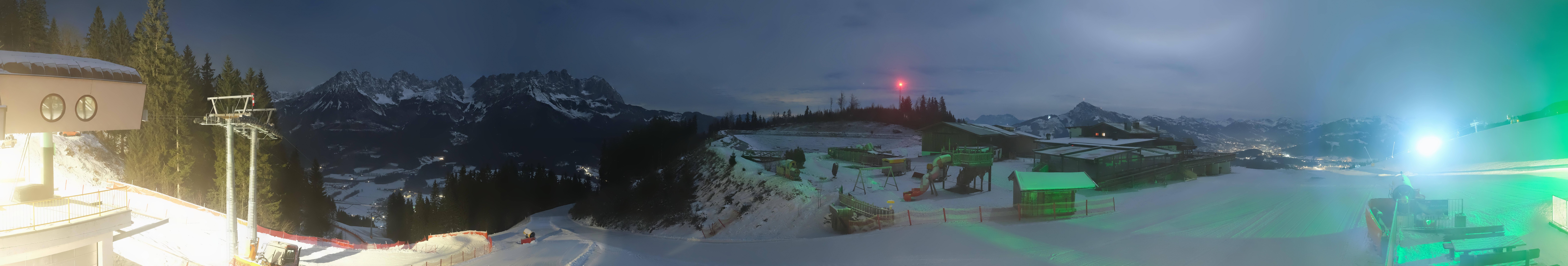 Archiv Foto Webcam Panoramasicht SkiWelt Wilder Kaiser: Astberg