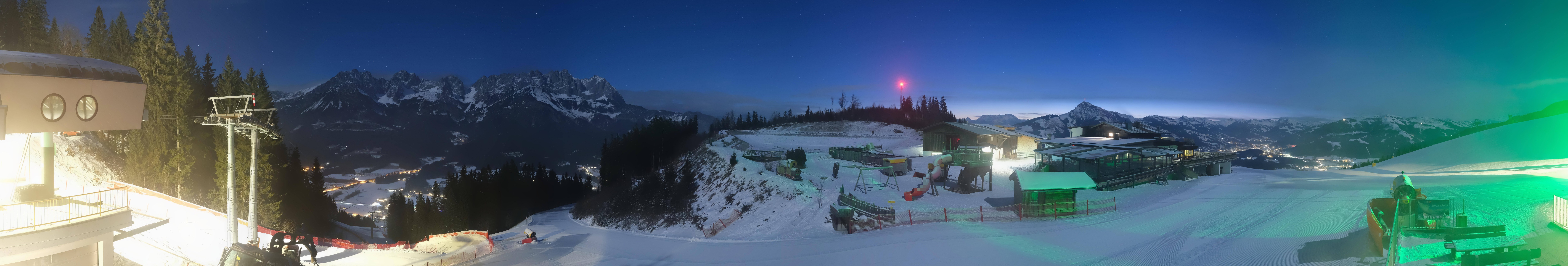Archiv Foto Webcam Panoramasicht SkiWelt Wilder Kaiser: Astberg