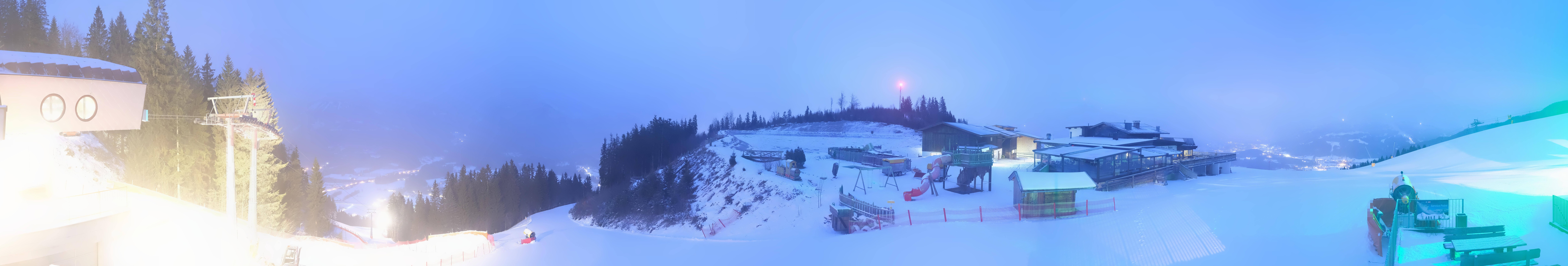Archiv Foto Webcam Panoramasicht SkiWelt Wilder Kaiser: Astberg