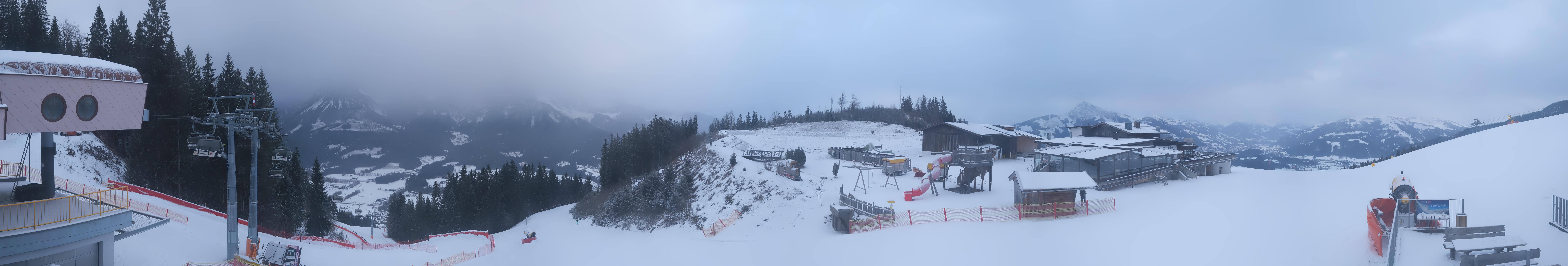 Archiv Foto Webcam Panoramasicht SkiWelt Wilder Kaiser: Astberg