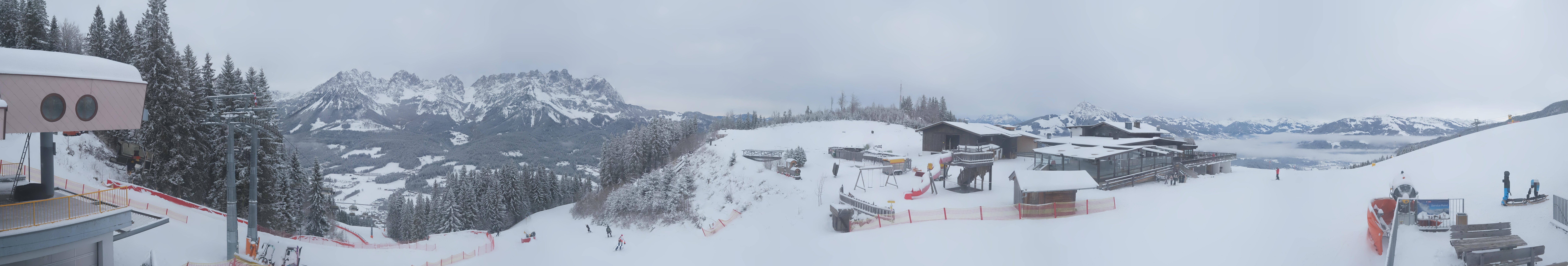 Archived image Webcam View of the Astberg in SkiWelt Wilder Kaiser