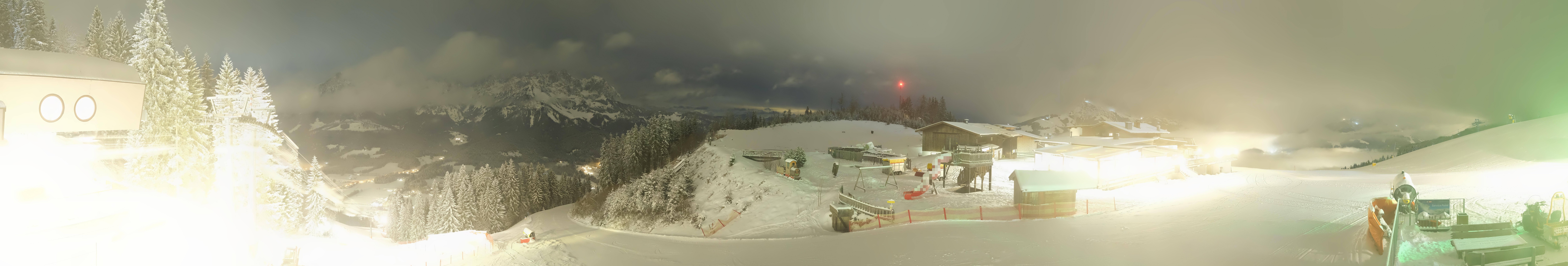 Archived image Webcam View of the Astberg in SkiWelt Wilder Kaiser