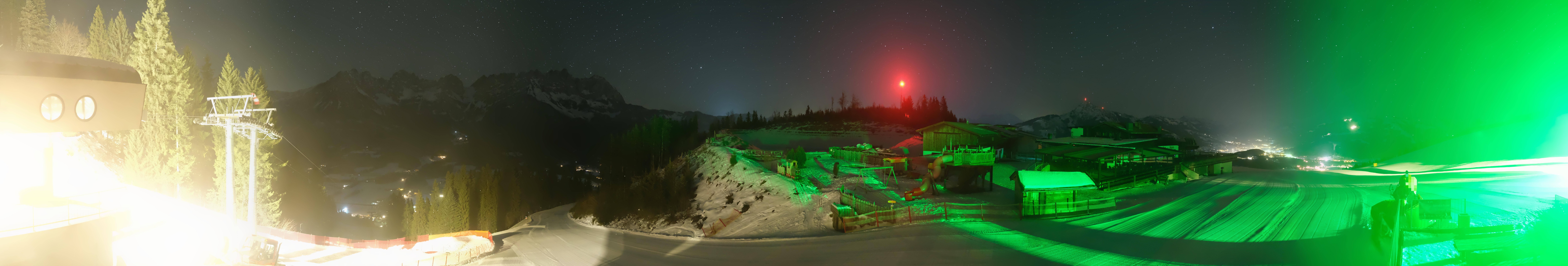 Archiv Foto Webcam Panoramasicht SkiWelt Wilder Kaiser: Astberg