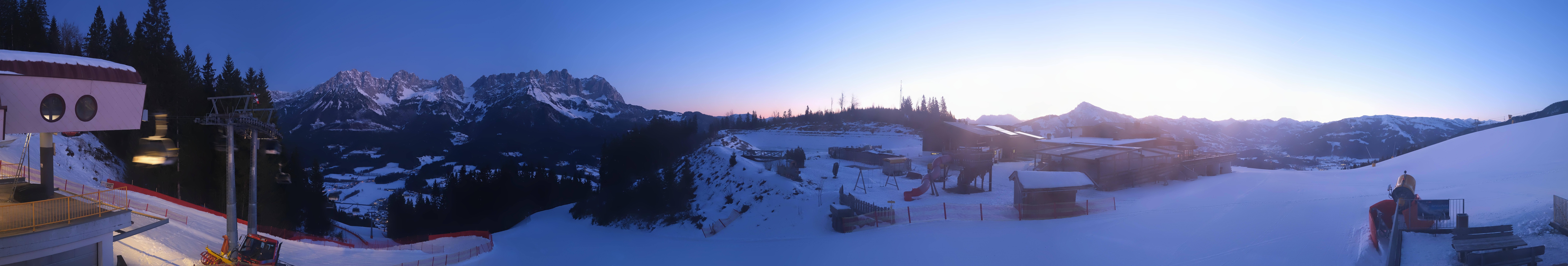 Archiv Foto Webcam Panoramasicht SkiWelt Wilder Kaiser: Astberg