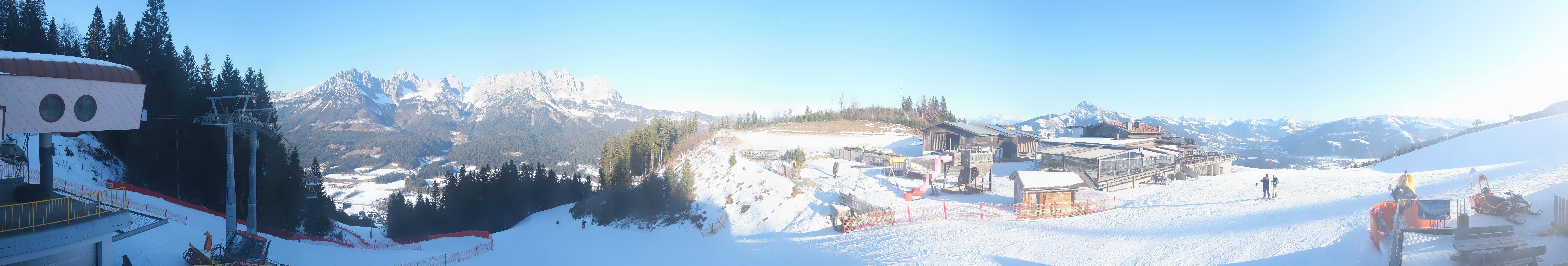 Archiv Foto Webcam Panoramasicht SkiWelt Wilder Kaiser: Astberg