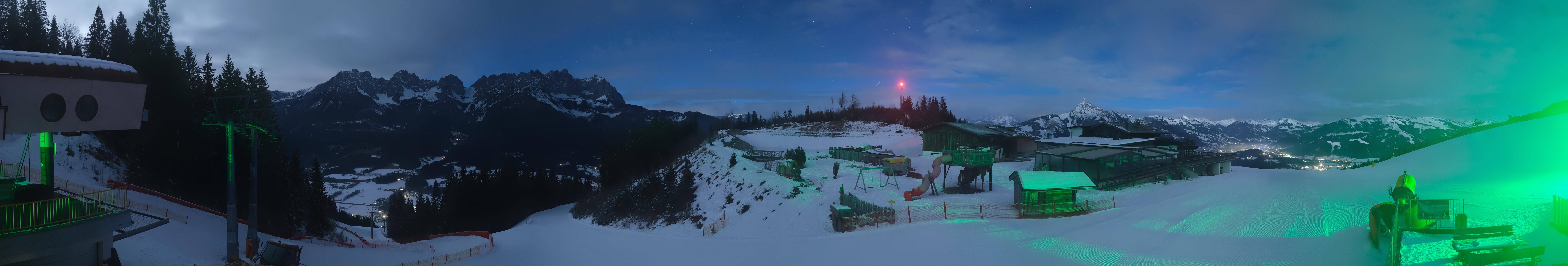 Archiv Foto Webcam Panoramasicht SkiWelt Wilder Kaiser: Astberg