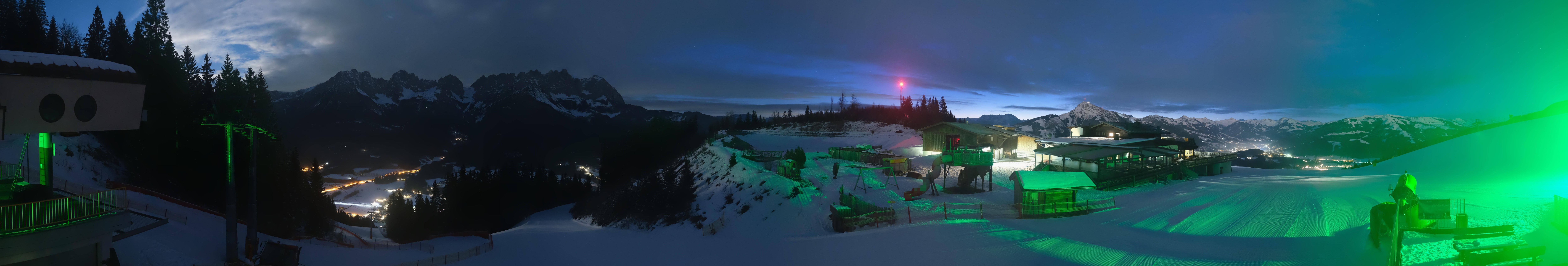Archiv Foto Webcam Panoramasicht SkiWelt Wilder Kaiser: Astberg